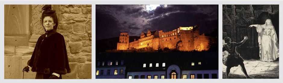 Gespensterführung Heidelberg Fotos unserer Grusel Geisterführung Stadtführung Heidelberg Gruselfuehrung Kostümführungen Kostuemfuehrungen Ghost Tour